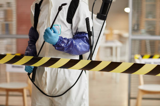 Professional Trauma Scene Cleanup technician working in North Sutton, NH